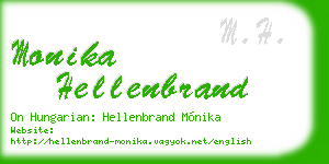 monika hellenbrand business card